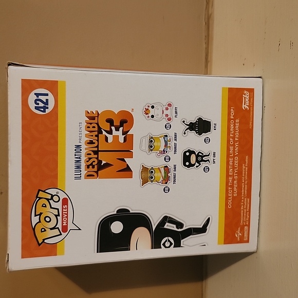 Funko Pop Spy Gru No. 421 Funko Pop Movies Despicable Me 3 - Picture 4 of 7